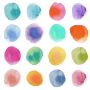 36 Colors Portable Pocket Watercolor Set with Ring Grip- 2 Water Brush Pen, 2 Sponges and Mixing Palette