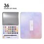 hot sale 36/48Colors solid watercolor paint set