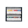 24 colors 12ml art acrylic paint and acuarela watercolor paint set