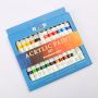 24 colors 12ml art acrylic paint and acuarela watercolor paint set