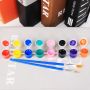2ml 3ml 5ml 12ml 6 /8 /12/ 24 color Non toxic Professional Acrylic Paint art set kid