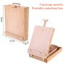 30pcs with Easel Artist acrylic paint brush set