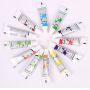 Art Supplies Professional Kids Art Set Painting 12 Pcs Eco-Friendly Non Toxic Acrylic Paint Set With Brushes And Palette