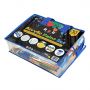 kids diy 55pcs drawing coloring paint brush acrylic paint art set kid