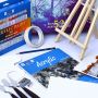 52pcs art set Acrylic Paint Artist Set Includes Colorful Acrylic Paints, Brushes, Canvas, and Palette