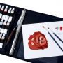 Art supplies 38pcs acrylic paint and acrylic paint brush set