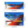 Children'S Diy Hand-Painted Acrylic Paint 12 Color Material Set Painted Paint Set