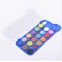 Wholesale Art Watercolor Paint Set 18 Colors Plastic Box Solid Watercolor Cake Paint Set With 1 Brush
