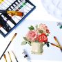 non toxic38 PCS wholesale art acrylic paint set with painting knives