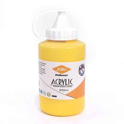 Wholesale Eco-Friendly Non-Toxic Painting Supplies Acrylic Paint 500 Ml Acrylic Paint For Fabric And Canvas Painting