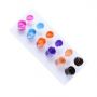 6 Strip 6 Colors Non Toxic Acrylic Color Paint 3 ML 5ML Eco Friendly Acrylic Paint