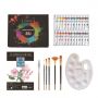 Amazon Hot Selling Washable 32 Pieces Acrylic Painting Art Kit Set For Kids