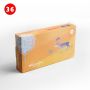 100% DRY SOLID 12/18/24/36/48/72/90 NEON METALLIC COLORS COLORFUL WATERCOLOR PALETTE PAINT SET