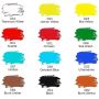 75ml acrylic paint 12 paints acrylic colors Non Fading,acrylic for paint for Artists,Hobby Painters & Kids