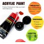 75ml acrylic paint 12 paints acrylic colors Non Fading,acrylic for paint for Artists,Hobby Painters & Kids