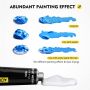 22ml acrylic paint non toxic kids paint 36 acrylic painting colour with 1 Acrylic Medium & 3 Brushes, for Artists, Hobby