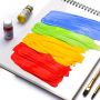 Set of 12/18/24/36 Colors Premium Quality Vibrant Color Textile Paints Dye Silk Permanent Fabric Paint For Fabric Clothing