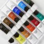 12 Colors no toxic portable pure natural diy acrylic paint set