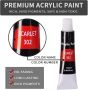 studio acrylic paint 24 paint wholesale non-toxic custom acrylic paint for artist