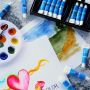 24 colors paint wholesale 12ml acrylic paint professional high quality acrylic paint non toxic for artist and kids