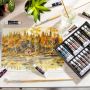 acrylic craft paint 80 paint set acrylic paint 12ml for artists and students