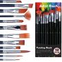 acrylic paint 48 with 12 art brushes artist acrylic paint professional 60ml acrylic paints in bottles