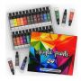 professional acrylic paint high quality 24 acrylic paint set 12ml for painting cheap acrylic paint