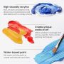 acrylic paint 12 colors 22ml tube acrylic paint with Storage Box for Artist & Hobby Painters, Art Supplies