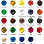 24colors 22ml art paints acrylic set non-toxic for acrylic paint artist