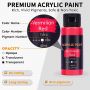 acrylic paint 48 with 12 art brushes artist acrylic paint professional 60ml acrylic paints in bottles
