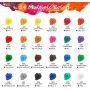 59ml Professional 24 acrylic paint colors diy acrylic kids paint sets
