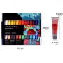 36ml acrylic paint 24 color acrylic paint for wood, canvas, fabric, leather