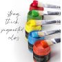 100ml acrylic paint set 24non-toxic acrylic paint color with Storage Box professional artist acrylic paint on leather