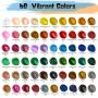 acrylic paint set 60 colors acrilic paint set artist 22ml bulk acrylic paints for adults and kids
