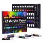 studio acrylic paint 24 paint wholesale non-toxic custom acrylic paint for artist