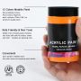 metallic acrylic paint 120ml 12 paints acrylic colors professional paints for drawing