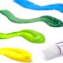 high quality art set painting 12color paint 12ml with brushes non-toxic acrylic paint on clothes, canvas