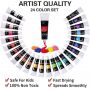 studio acrylic paint 24 paint wholesale non-toxic custom acrylic paint for artist