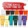 acrylic paint professional acrylic art paint 12colors non-toxic acrylic paint 75ml for artist