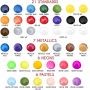 40colors acrylic paint for pour painting 60ml acrylic paint set