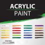24color paint set acrylic paint 100ml for art supplies paint acrylic painting