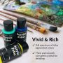acrylic paint set 32 colours oem paints acrylic for artist and children color paint set acrylic