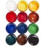 100ml non toxic waterproof acrylic paint professional jumbo acrylic paint set for art