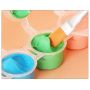basic acrylic paint set 3ml 6 colors acrylic paints on clothes , canvas, pad for art