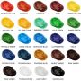 americana acrylic paint wholesale with 3 paint brushes 24 colors 12 ml acrylic paint set