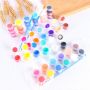 basic acrylic paint set 3ml 6 colors acrylic paints on clothes , canvas, pad for art