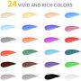 acrylic paint set professional 24acrylic paint colors for art acrylic paint bulk