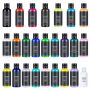 acrylic paint set 24 colors pouring paint acrylic for kids with Silicone Oil non toxic acrylic paint for artist