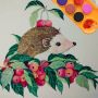 watercolor 12color with a brush watercolor pigment for children watercolor paint set