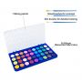 watercolor paint set 36 cake paint with 3 brushes watercolor kit for Adults and Kids